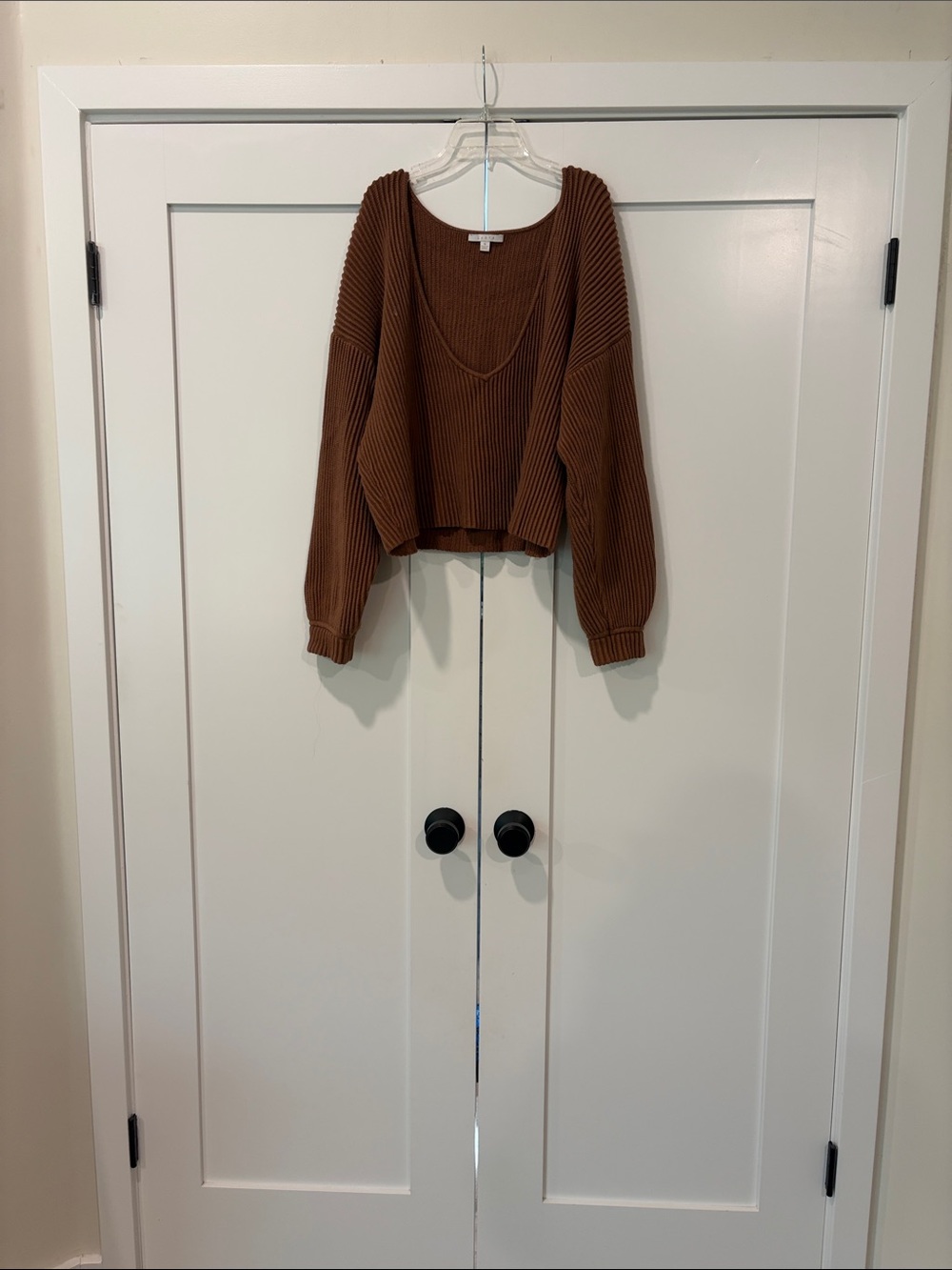 Lunya brown sweater